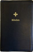 Bibel 2011 stor skinn sort m/reg - bokmål