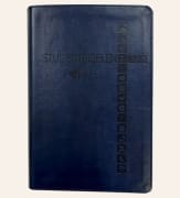 Bibelen Guds Ord: Studentbibelen FOKUS blå kunstskinn m/reg