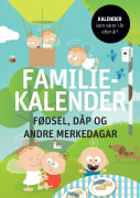 Familiekalender: fødsel, dåp og andre merkedagar - nynorsk