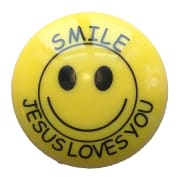 Magnet: Smiley : Jesus loves you