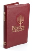 Bibelen Den heilage skrifta stor geiteskinn burgunder - nynorsk
