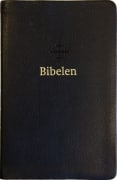 Bibel 2011 medium skinn sort - bokmål