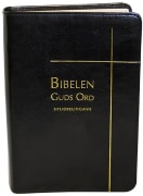Bibelen Guds Ord: Studieutgave kunstskinn sort m/reg
