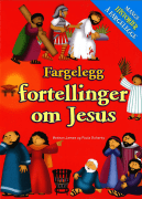 Fargelegg fortellinger om Jesus: mange historier å fargelegge