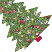Servietter Bright Christmas Tree lunsj (formet)