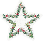 Servietter Floral Star lunsj (formet)