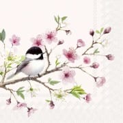 Servietter Little Bird kaffe