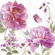 Servietter Jardin Rose lunsj