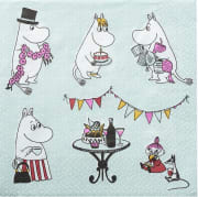 Servietter Mummi fest mint lunsj