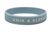 Armbånd silikon: unik & elsket – voksen