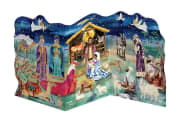 Adventskalender trifold krybbe