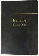 Bibelen Guds ord 2017 medium kunstskinn sort m/reg