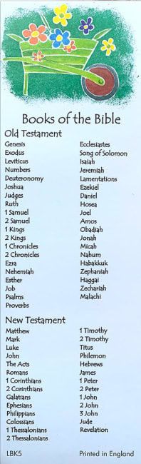 Bokmerke : Books of the Bible