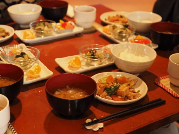 豚肉と厚揚げと野菜のオイスターソース炒め