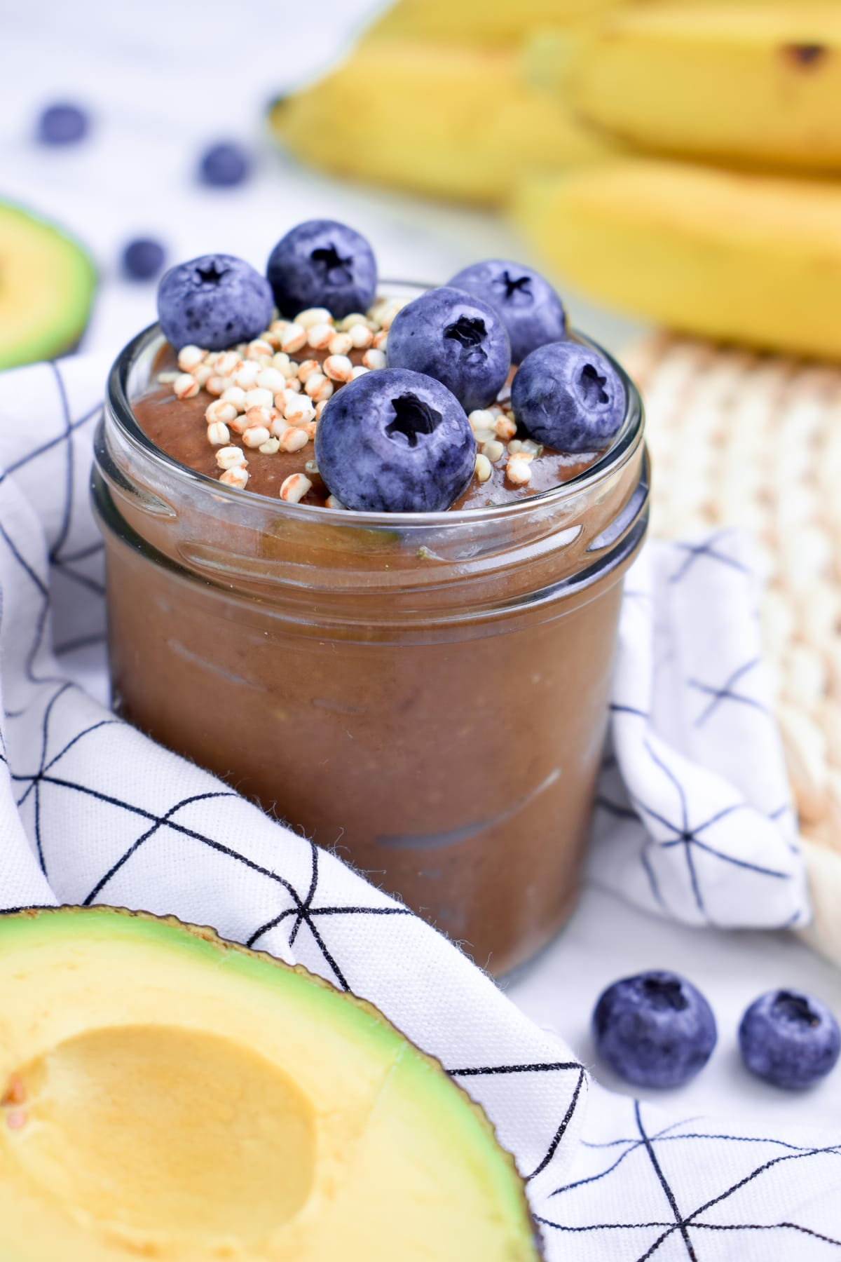 Avocado Banana Chocolate Mousse Eat Healthy with Iva