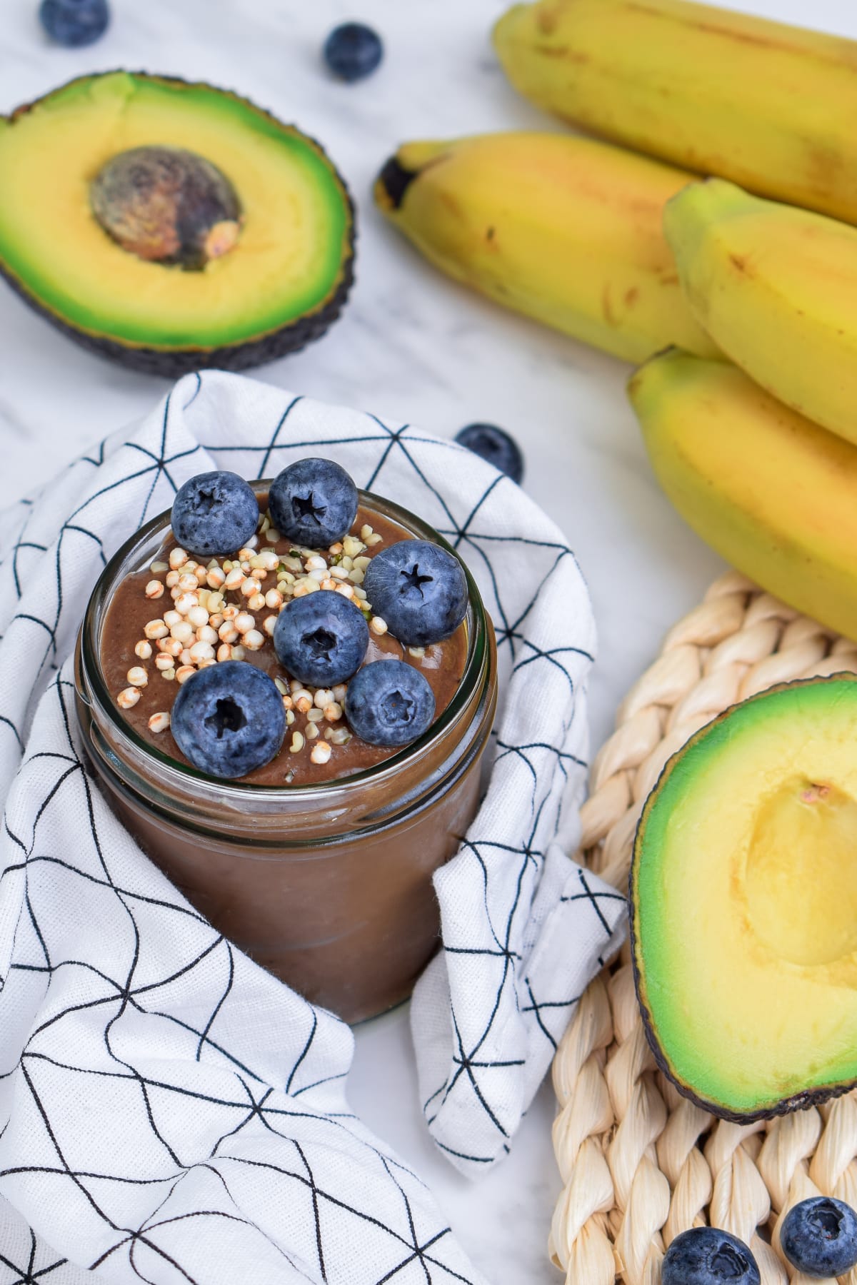 Avocado Banana Chocolate Mousse Eat Healthy with Iva