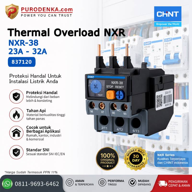CHINT Thermal Overload NXR-38 23-32A 837120