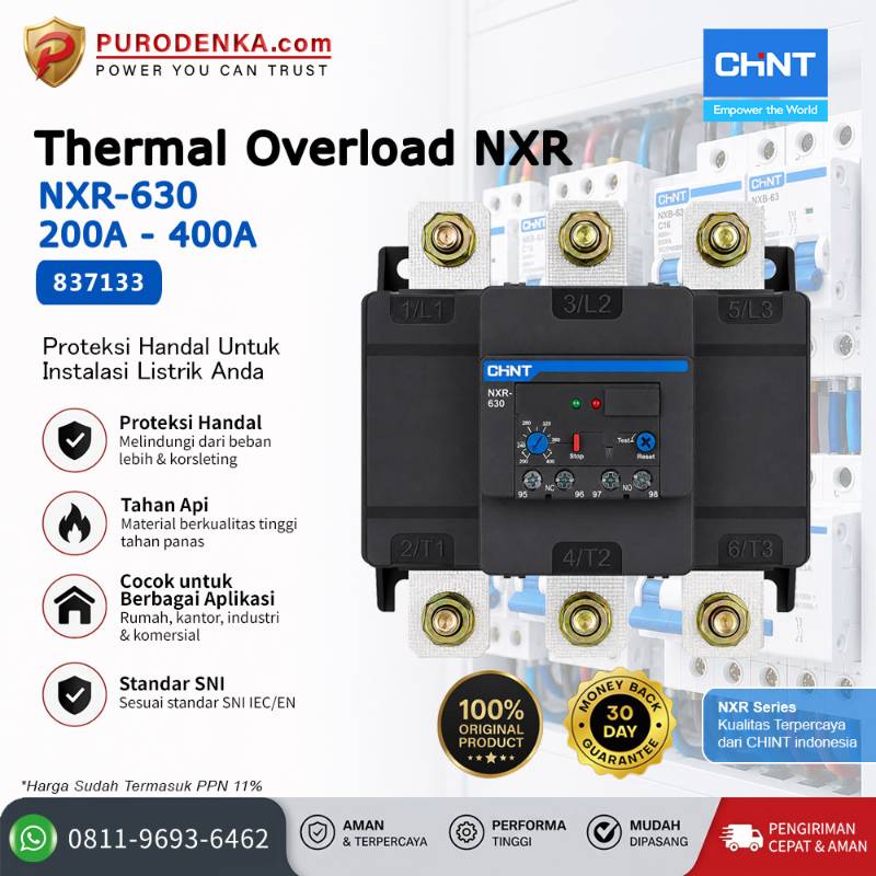 CHINT Thermal Overload NXR-630 200-400A 837133