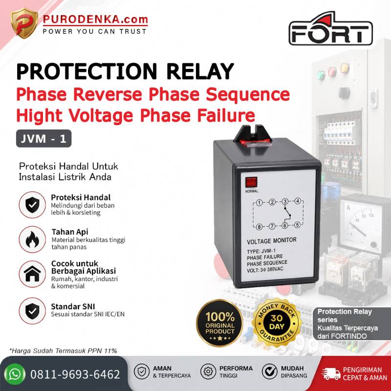 FORT Phase Protected Relay JVM-1