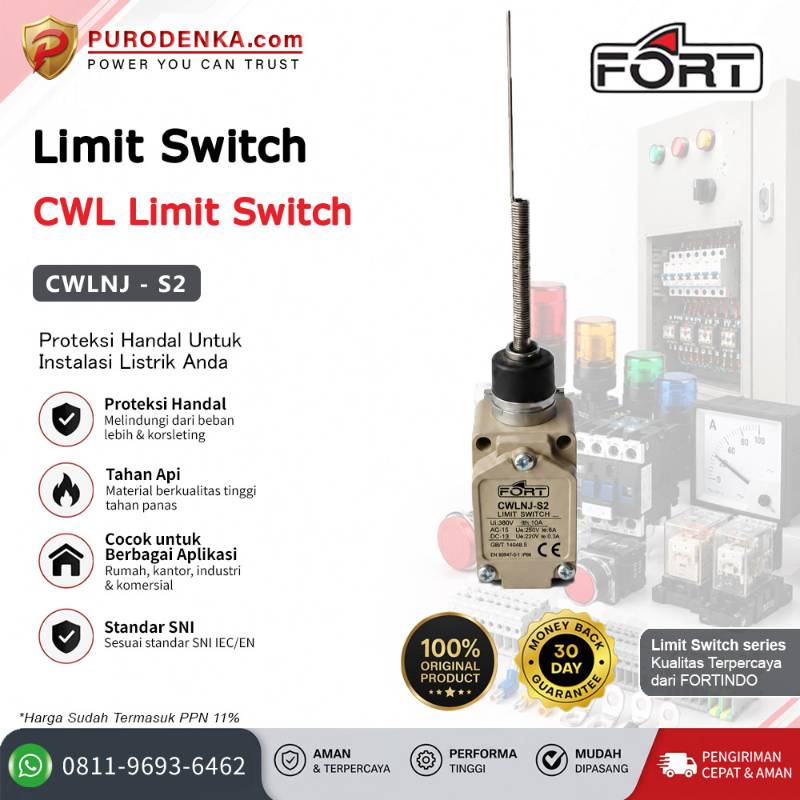 FORT CWL Limit Switch CWLNJ-S2