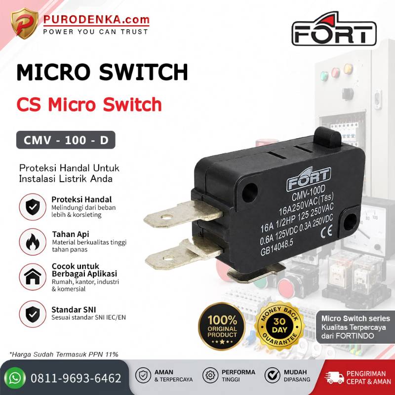 FORT CS Micro Switch CMV-100-D (CS10N001C2)