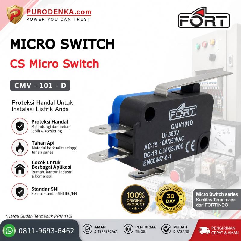 FORT CS Micro Switch CMV-101-D (CS10N021C2)