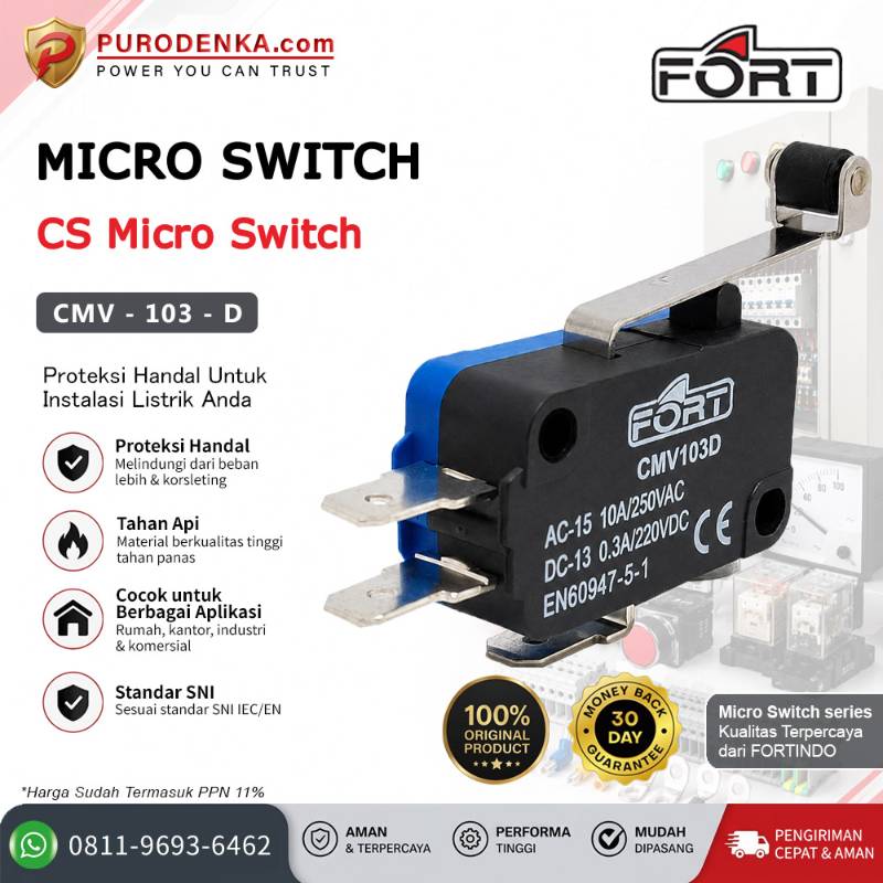 FORT CS Micro Switch CMV-103-D (CS10N061C2)