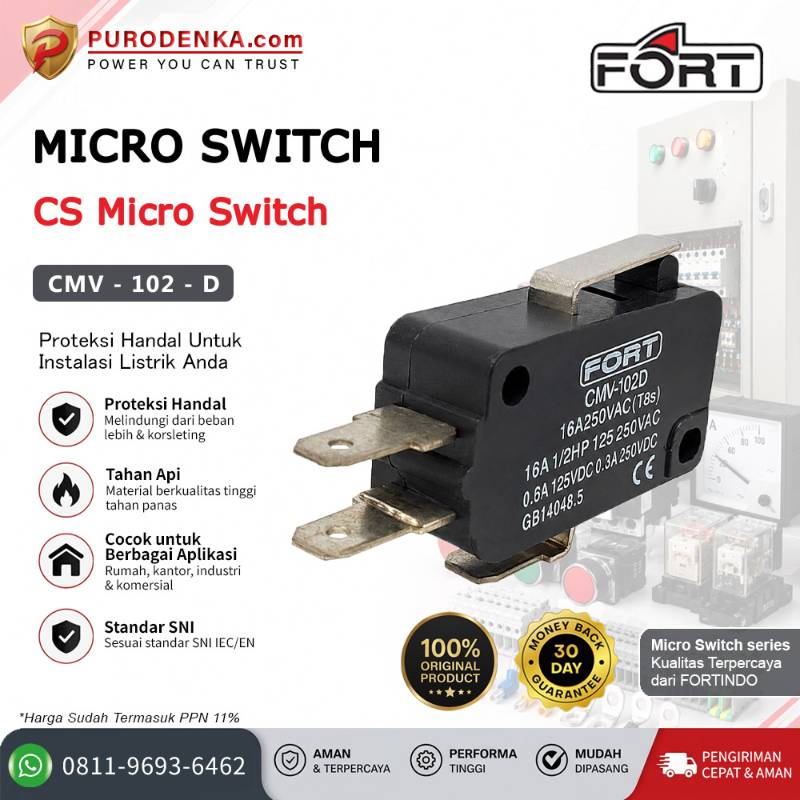 FORT CS Micro Switch CMV-102-D (CS10N011C2)