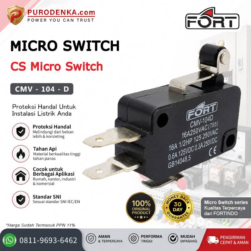 FORT CS Micro Switch CMV-104-D (CS10N051C2)