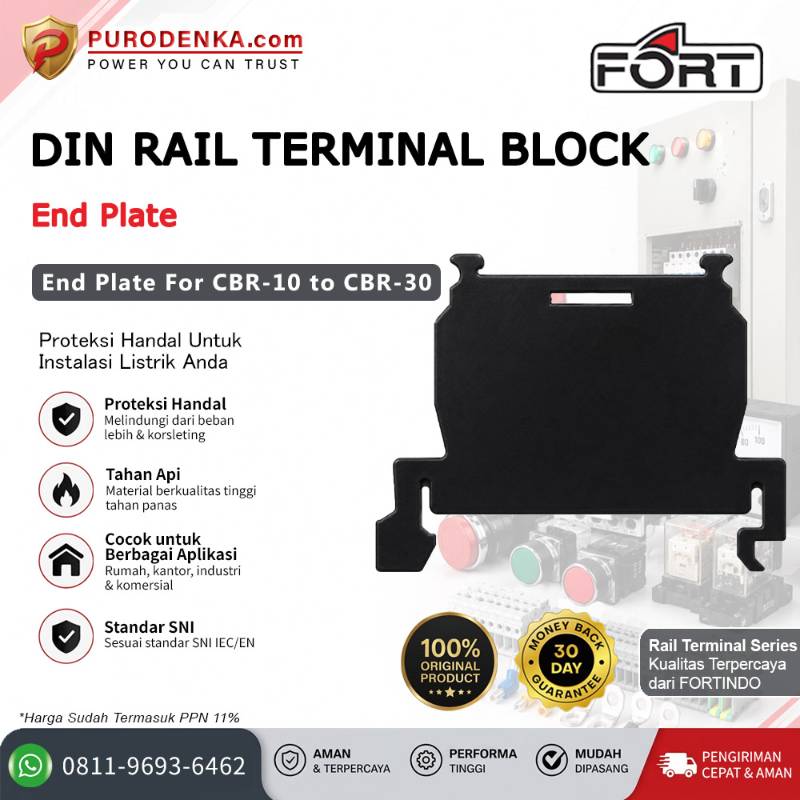 FORT End Plate Model TEND for CBR-10 to CBR-30