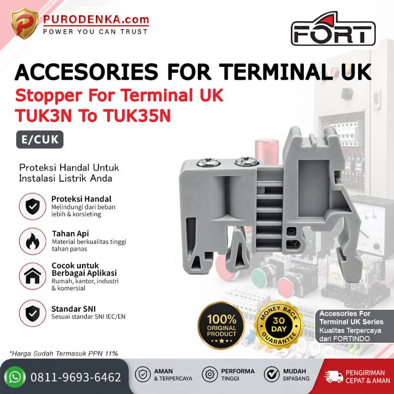 FORT Stopper for Terminal UK (TUK 3N to TUK 35N) E/CUK 