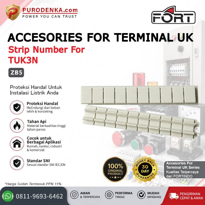 FORT Strip Number for TUK 3N ZB5