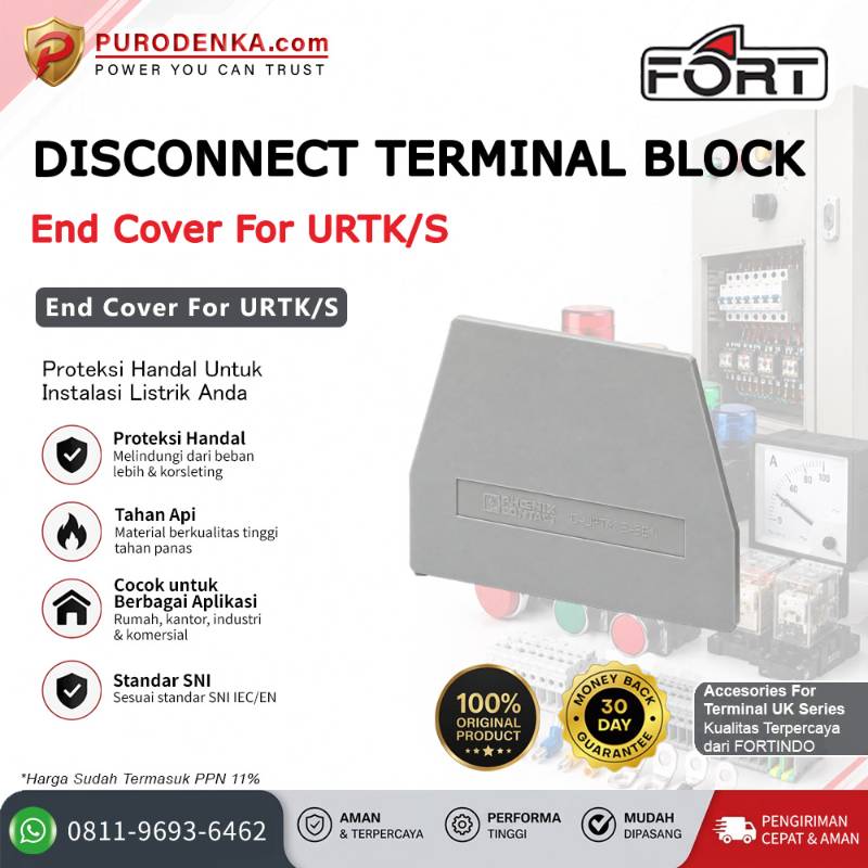FORT End Cover for URTK/S