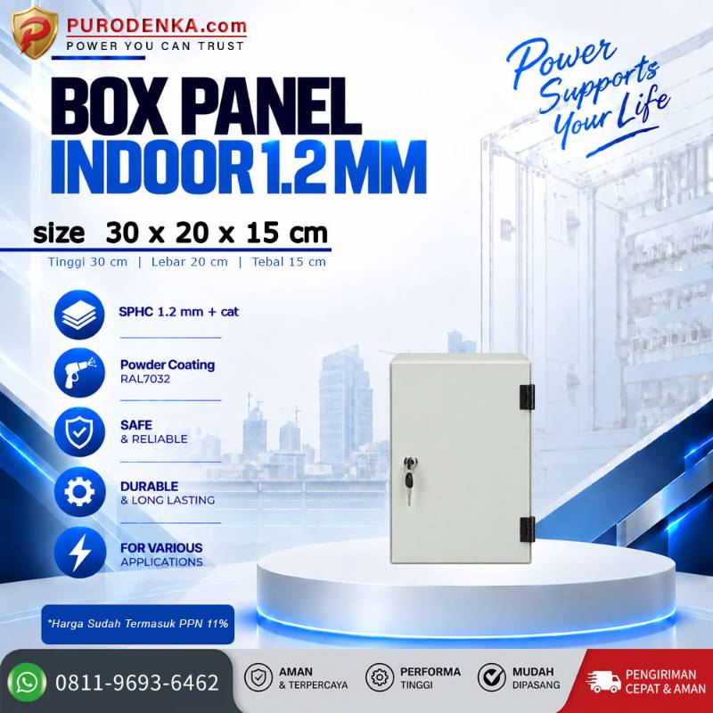 Box Panel Standar Indoor 1.2 mm 30x20x15 cm