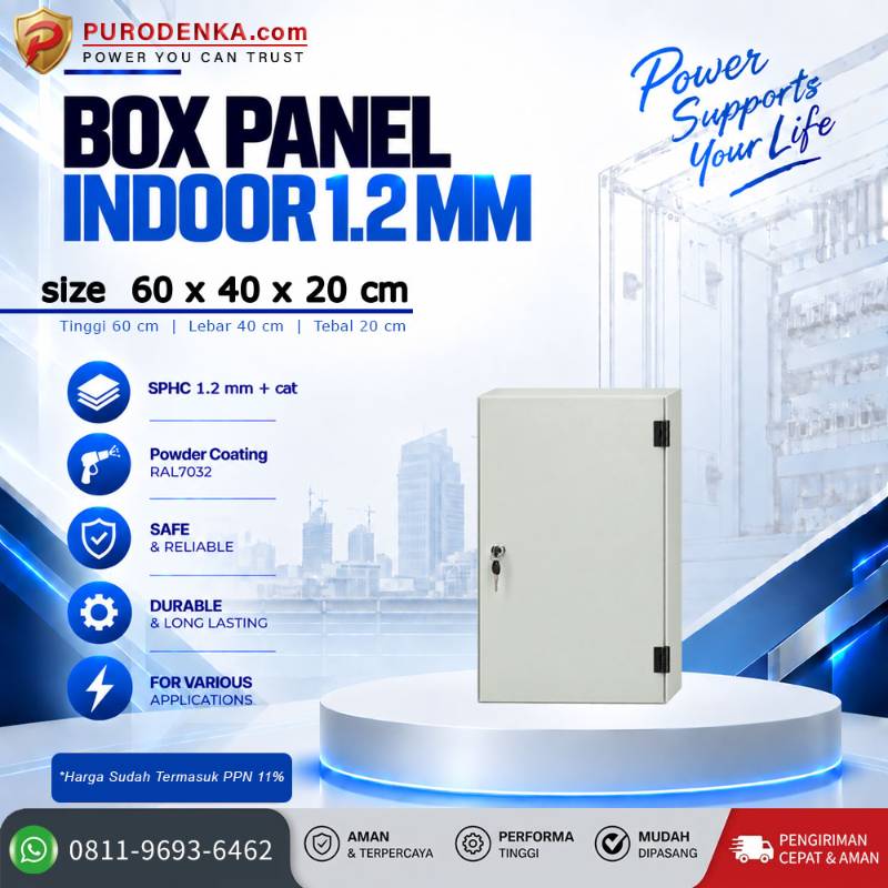 Box Panel Standar Indoor 1.2 mm 60x40x20 cm