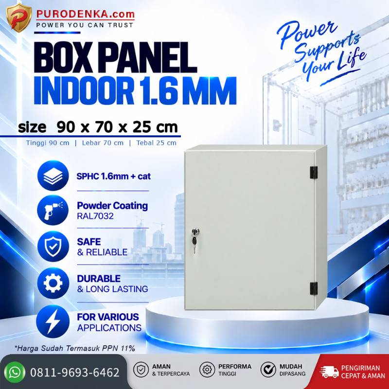 Box Panel Standar Indoor 1.6 mm 90x70x25 cm