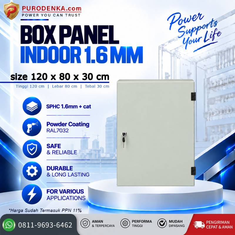 Box Panel Standar Indoor 1.6 mm 120x80x30 cm