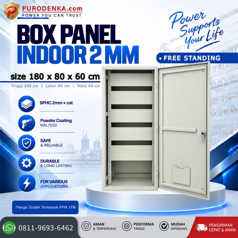 Box Panel FSD (Free Standing) Indoor 2 mm 180x80x60 cm
