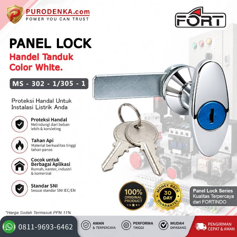 FORT Handle Tanduk White MS-302-1/305-1