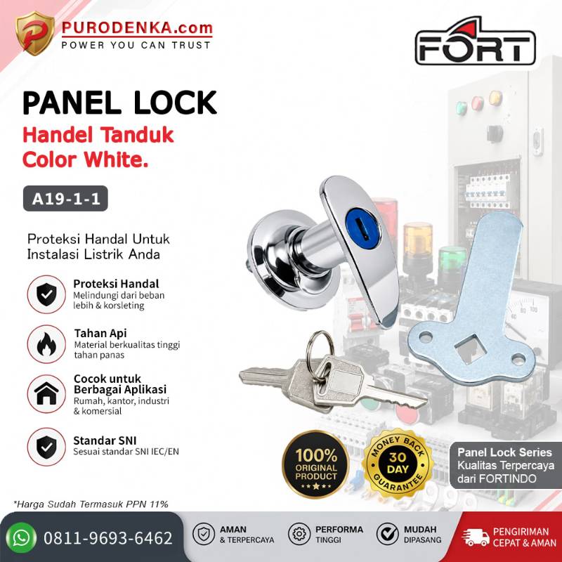 FORT Handle Tanduk White A19-1-1
