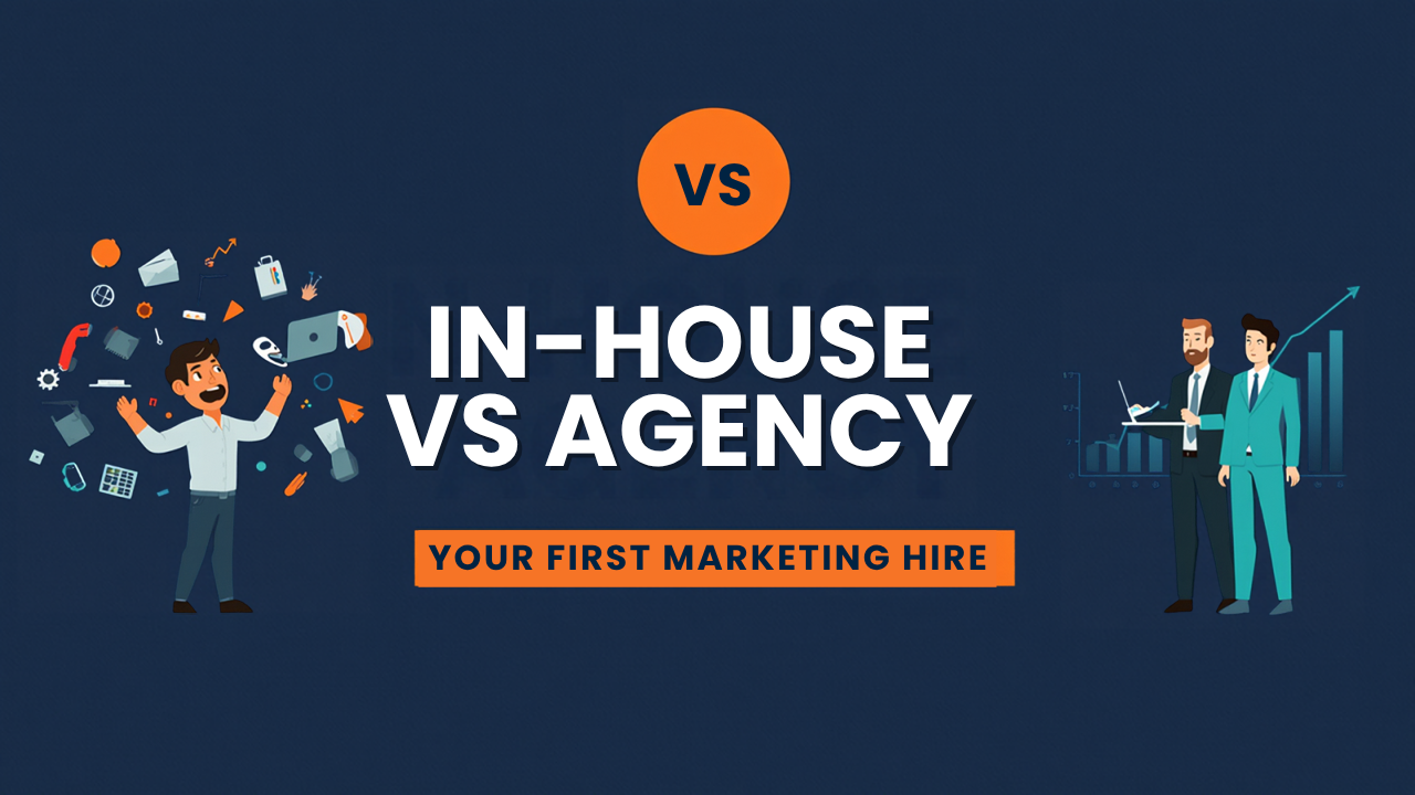 In-House vs. Agency: When a Supplement Brand Should Hire Its First Marketing Agency