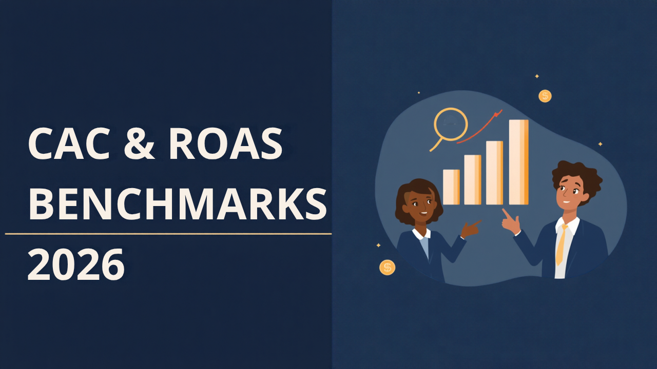Supplement Brand CAC and ROAS Benchmarks for 2026: What Good Ad Performance Actually Looks Like
