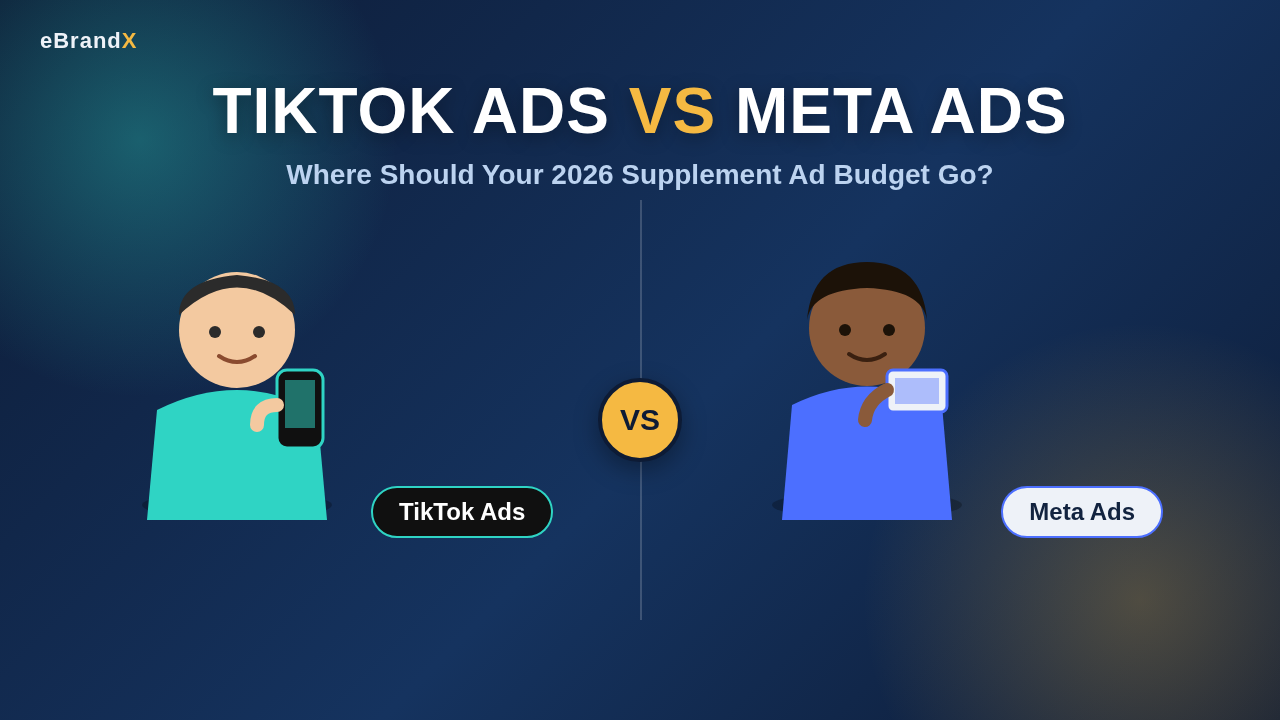 TikTok Ads vs. Meta Ads for Supplement Brands: Where Should Your 2026 Budget Actually Go?