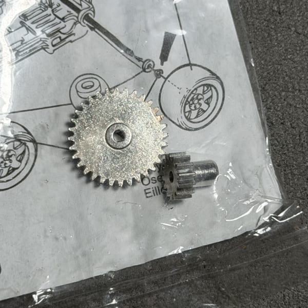 Gear Langsung tamiya (besi)