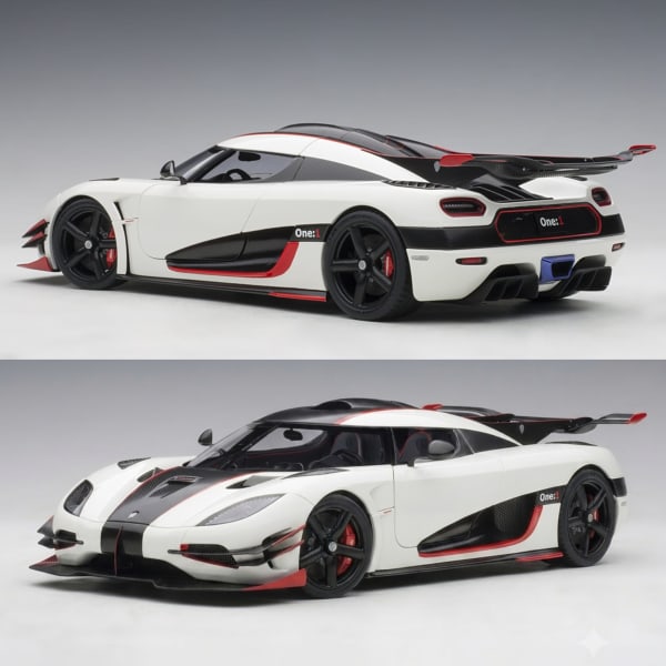 Diecast Autoart KOENIGSEGG ONE WHITE