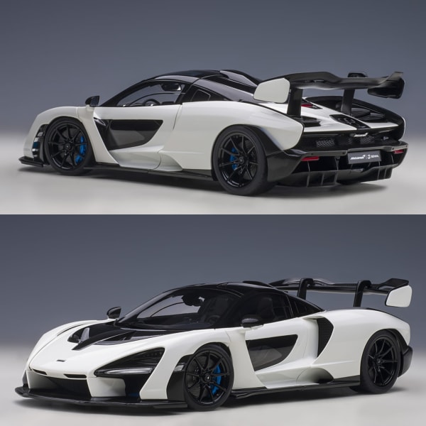 Diecast Autoart MCLAREN SENNA WHITE