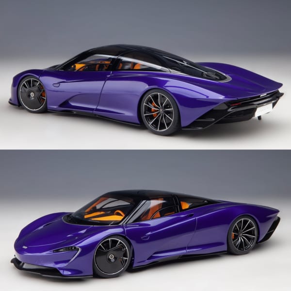 Diecast Autoart MCLAREN SPEEDTAIL PURPLE