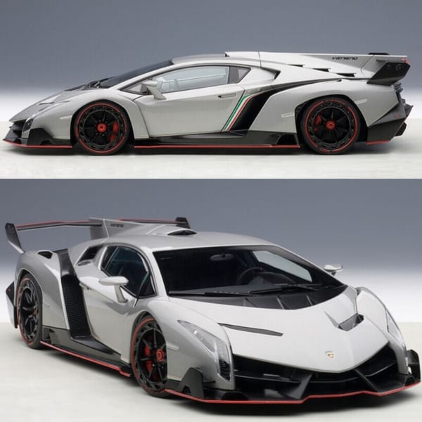 Diecast Autoart LAMBORGHINI VENENO Gray