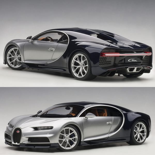 Diecast Autoart Bugatti Chiron Silver