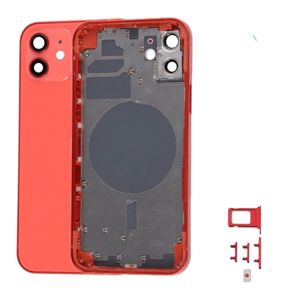 Housing iPhone 12 Merah
